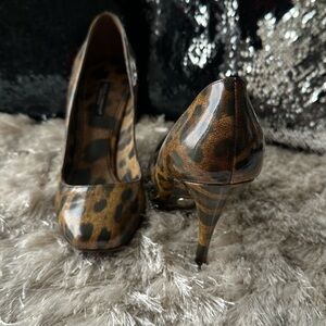 D&G Leopard Print Heels